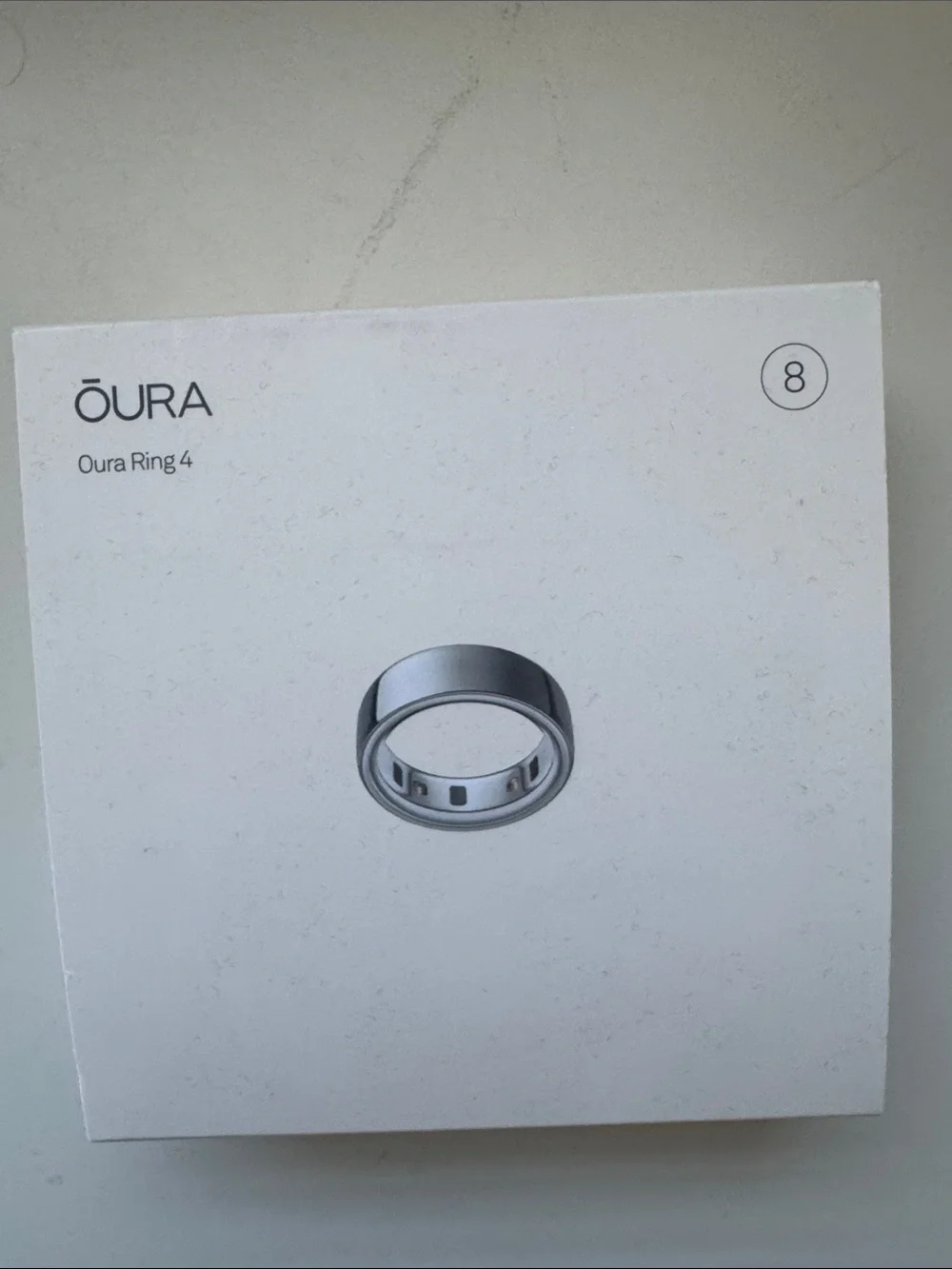 Oura Ring 4 with Charger